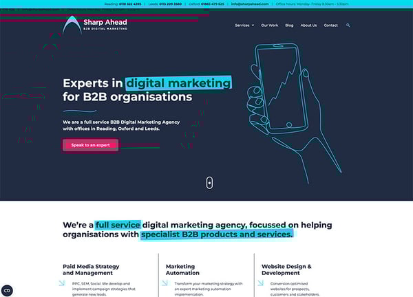 b2b digital marketing agency