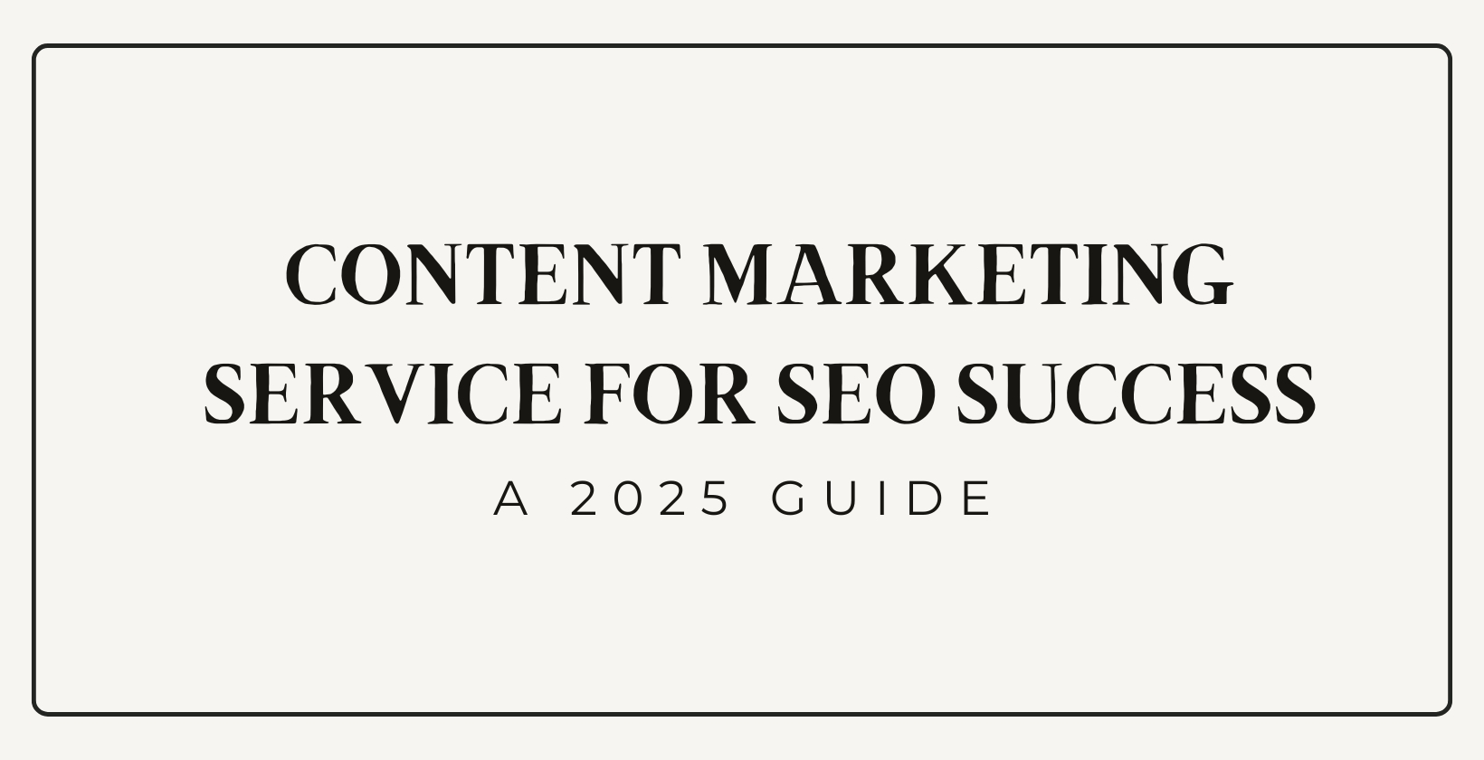 content marketing seo services