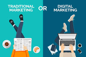 digital marketing and traditional marketing