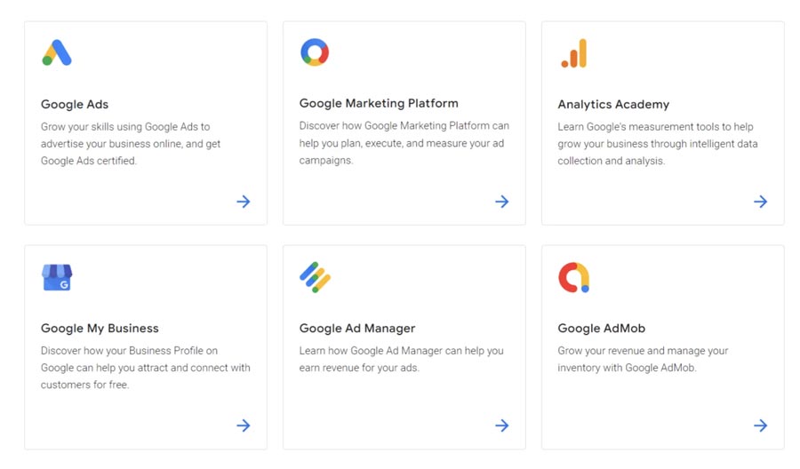 google digital marketing garage